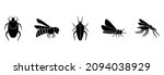 insect icon set  insect vector... | Shutterstock .eps vector #2094038929