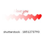 collection of heart... | Shutterstock .eps vector #1851273793