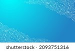 motherboard background with... | Shutterstock . vector #2093751316