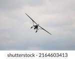 Small photo of Duxford, Cambridge, United Kingdom - July `14th 2014 Westland Lysander WW2 Plane at Flying legends airshow.