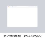 browser mockup for website.... | Shutterstock .eps vector #1918439300