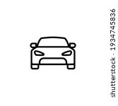 car front line icon. simple... | Shutterstock .eps vector #1934745836