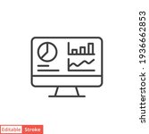 dashboard admin line icon.... | Shutterstock .eps vector #1936662853