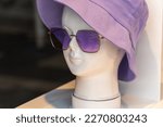 Close Up  Female Mannequin Head ...