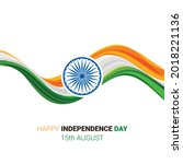 independence day india 15... | Shutterstock .eps vector #2018221136