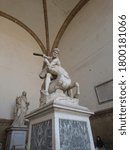Small photo of Italy Florance White historical sculpture