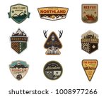 traveling  outdoor badge... | Shutterstock . vector #1008977266