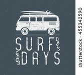 Vintage Surfing Graphics And...