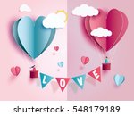 love invitation card valentine... | Shutterstock .eps vector #548179189