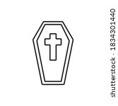 Coffin Icon Element Of...