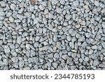 Small photo of Crusher run stone as background
