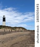 Small photo of Spurn Point Lighthouse, East Riding of Yorkshire. United Kingdom.