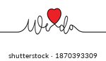 slogan we do. mr and mrs... | Shutterstock .eps vector #1870393309