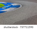 Motor Racing Track Corner Apex  ...