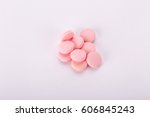 group of tablets | Shutterstock . vector #606845243