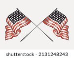 vector clipart with crossed... | Shutterstock .eps vector #2131248243