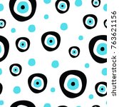 Seamless Pattern With Evil Eye  ...