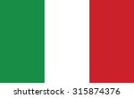 italy flag. vector design eps10. | Shutterstock .eps vector #315874376