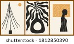 set of three abstract... | Shutterstock .eps vector #1812850390