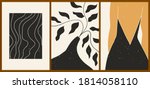 set of three abstract... | Shutterstock .eps vector #1814058110