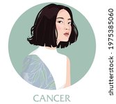illustration of cancer... | Shutterstock .eps vector #1975385060