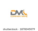 DMC Letter Logo Design with Creative Modern initial icon