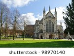Winchester cathedral in UK