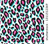 leopard seamless pattern.... | Shutterstock .eps vector #1311512369
