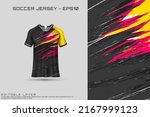 sports jersey and t shirt... | Shutterstock .eps vector #2167999123