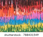 colorful stripe silk background | Shutterstock . vector #788431549