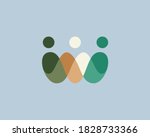 abstract crown people colorful... | Shutterstock .eps vector #1828733366