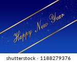 new year greetings for year... | Shutterstock .eps vector #1188279376