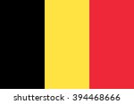 belgium flag | Shutterstock .eps vector #394468666