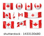 Various Canada Flags Set...