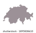 switzerland blank map... | Shutterstock .eps vector #1895838610