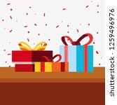 gift box celebration | Shutterstock .eps vector #1259496976