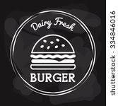 fast food icon design  vector... | Shutterstock .eps vector #334846016