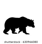 vector silhouette of a running... | Shutterstock .eps vector #630966080