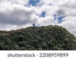 Small photo of Wellington, New Zealand - September 18, 2022: View of Ataturk memorial from Wahine Memorial Park in Wellington, New Zealand