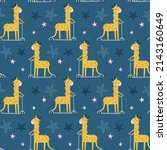 seamless pattern with cute... | Shutterstock .eps vector #2143160649
