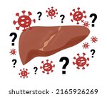 mysterious acute hepatitis of... | Shutterstock .eps vector #2165926269