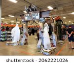 Small photo of Spirit Halloween Seasonal Store in the former AtHome\Dillard's\Joslins - Halloween factory [Greeley Mall] (Greeley, Colorado, USA) - 10\09\2021