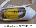 Small photo of Disposable Patient Controlled Analgesic system PCA pump infusion, post operative pain management, early ambulation and makes home therapy possible especially for painkillers, antibiotics and analgesic