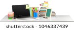 business technologies. workplace | Shutterstock . vector #1046337439