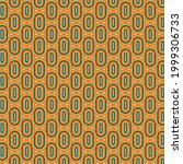 70s retro pattern background... | Shutterstock .eps vector #1999306733