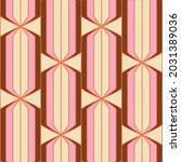 70's retro seamless pattern.... | Shutterstock .eps vector #2031389036