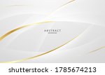 abstract grey and gold... | Shutterstock .eps vector #1785674213