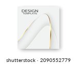 white design template decorated ... | Shutterstock .eps vector #2090552779