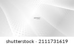 white and gray abstract... | Shutterstock .eps vector #2111731619
