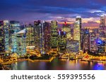 Singapore Skyline. Singapore S...